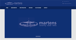 Desktop Screenshot of martenssanitair.nl