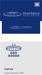 Mobile Screenshot of martenssanitair.nl